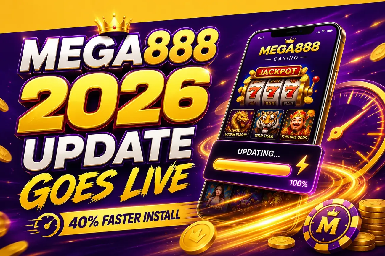 Mega888 2026 Update Goes Live - 40% Faster Install